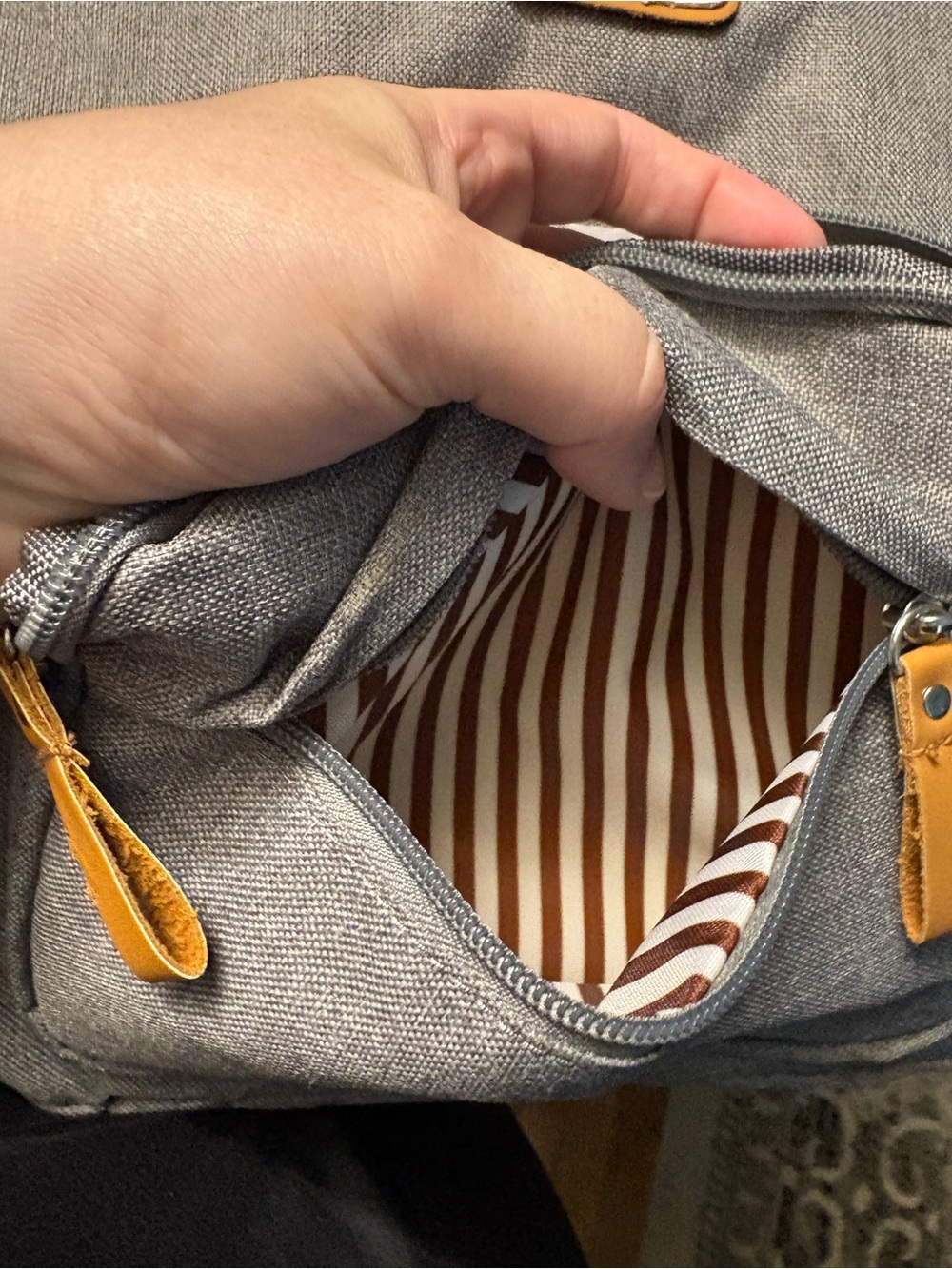 Parker Baby birch bag mini diaper backpack - never used! - Picture 4 of 9